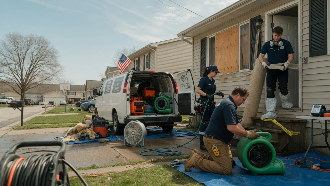 Water Damage Restoration in West Bloomfield, NY near me